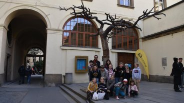 Klub deskových her na deskohraní v Klementinu