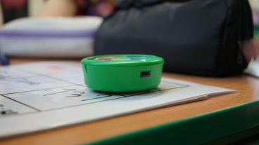 Žáci a žákyně z 5.N a 4.K programovali roboty